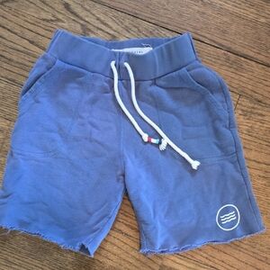 Sol Angeles Blue Athletic Shorts with Elastic Waistband